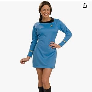 Star Trek Women’s blue dress costume